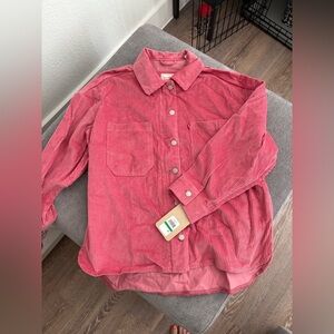NWT Levi’s Zip up/Button down Shacket